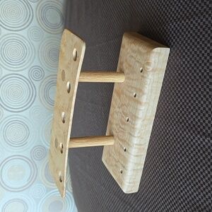 Fancy Wooden Stand For Pens, Artisan Made, Desk Decor